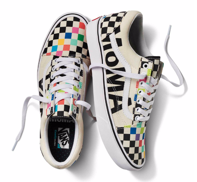 Vans バンズ シューズ メンズ スニーカー Moma コラボ 限定 シューズ 靴 スケートボード 自転車 カジュアル 人気 残りわずか Vans X Moma Comfycush Old Skool Hi808shop