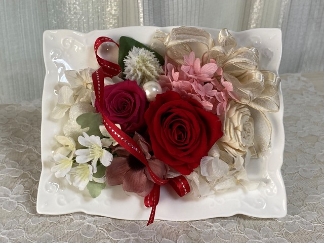 プリザーブドアロマフラワー 五行 赤 火 Angel Aroma Shop