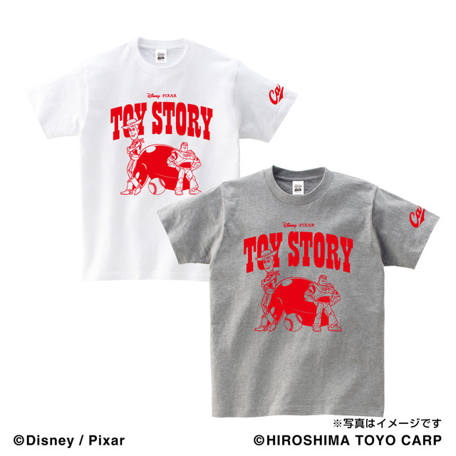 トイ ストーリー 広島東洋カープ Tシャツ キッズ ウッディ バズ 広島アスリートマガジン オンラインショップ