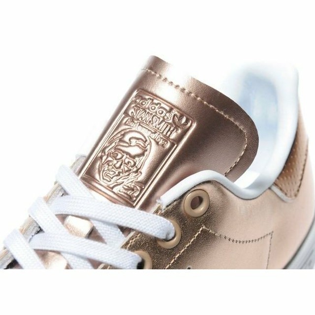 再入荷 スタンスミス アディダス スニーカー Adidas Originals Stan Smith Metallic ゴールド 海外限定 Adidas 06 World Ships