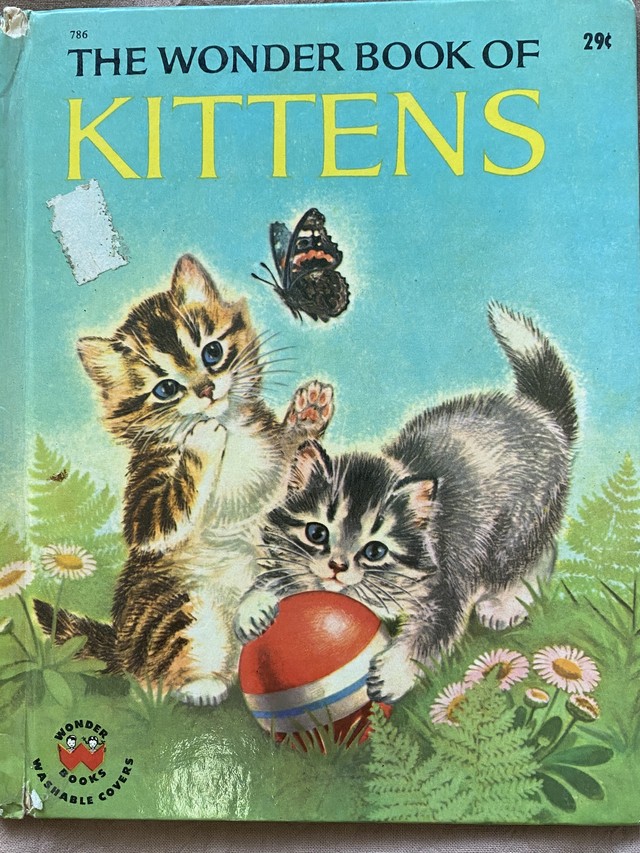 可愛い子猫の絵本 Kittens アメリカ製 60年代 ヴィンテージ絵本 Weekendcats