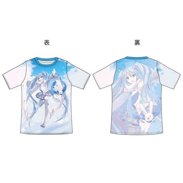 フルグラフィックtシャツ Ixima 雪ミク スカイタウン