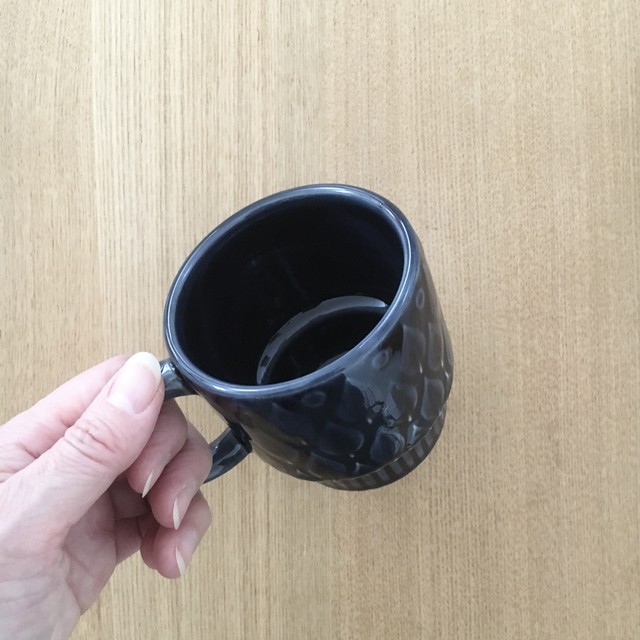 リーフ柄マグカップ 暮らしの器 かまごと