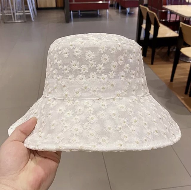 レディースファッション ハット 帽子 花柄 日焼け対策 春夏コーデ 新作 More Lluze モア ルーゼ