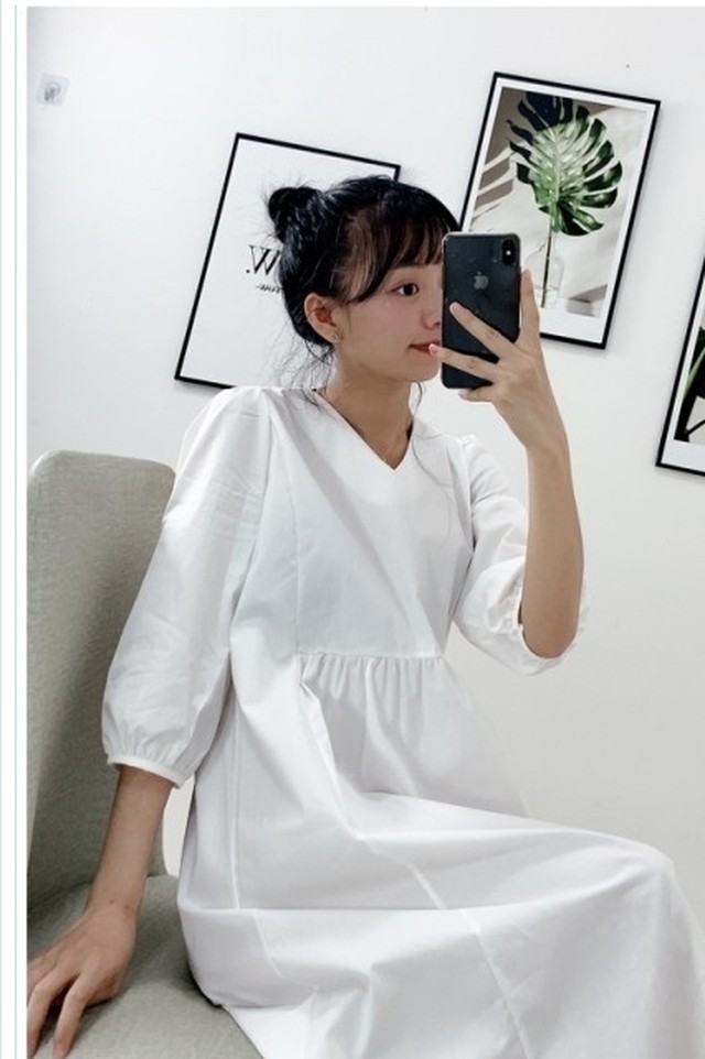 レディース 大きいサイズ 服 ワンピースゆったりレディース30代長袖お呼ばれワンピース50代無地大きいサイズロングワンピース40代婦人服 Basecamp49