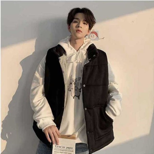 中綿ベスト コットン ベスト ジレ 無地 シンプル レトロ カジュアル インナーベスト メンズ ストリート ラフ 春 秋 冬 メンズ ルーズ 10代 代 30代 M L Xl 2xl 3xl 4xl 5xl 取寄 発送目安14 21日営業日 Laff Store For