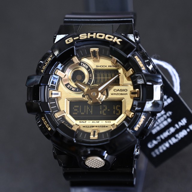 G Shock Ga 710gb 1ajf Big Caseシリーズ メンズ腕時計 ジーショック デジタル アナログ 時計 カシオ正規品 ゴールド 栗田時計店 Seiko G Shock 時計 ベルトの専門店