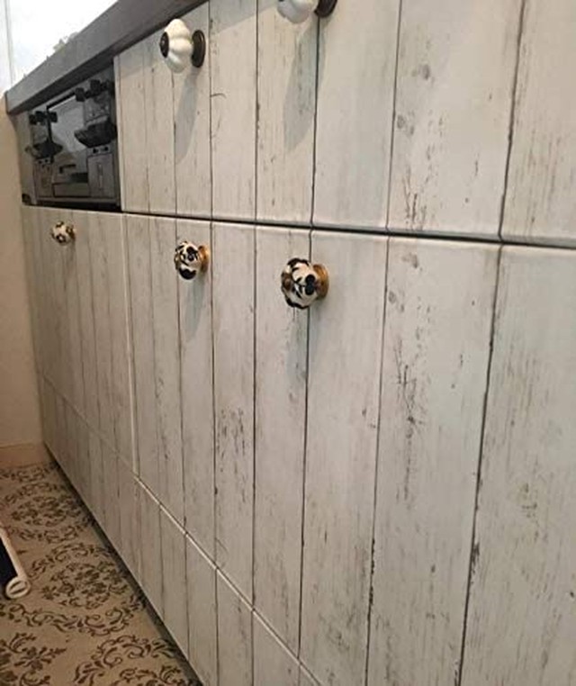 Jpcs 壁紙シール 厚手 Harmn Home 壁紙 はがせる リメイクシート カッティングシート 木目 ふすま紙 アンティー ホワイト 45cm X 10m Japan Classic Store