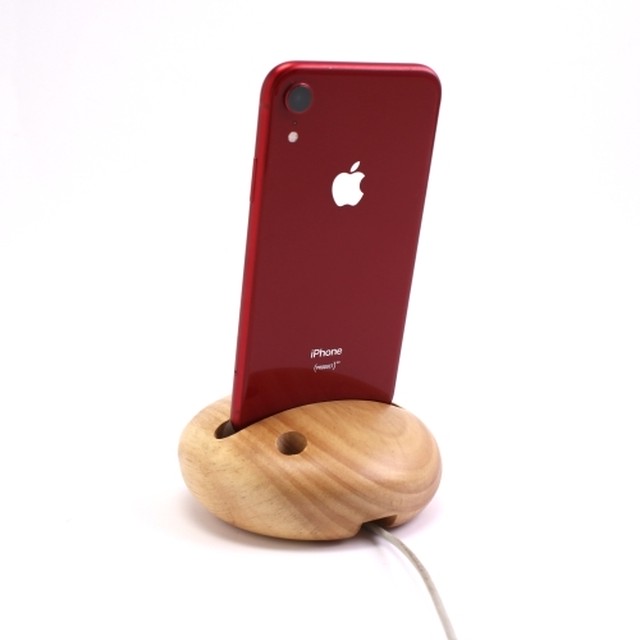 スマホスタンド おしゃれ スマホスピーカー ペン立て付き スマートフォンスピーカー 木製 天然木 充電しながら 置くだけ 電源不要 シンプル Iphoneスピーカー Zakkalieto リエット