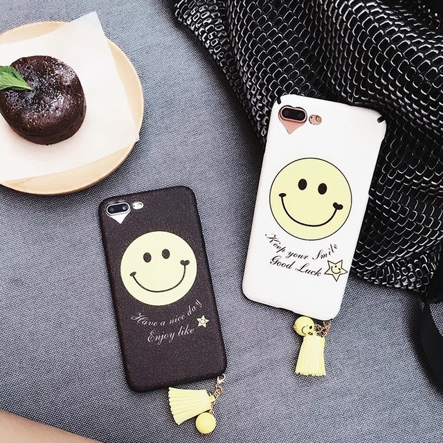 スマイルiphoneケース シリコンケース Smile Good Luck Smile Enjoy Like Iphone6 6s Iphone6 6splus Iphone7 Iphone7plus Iphone8 Iphone8plus Liliana