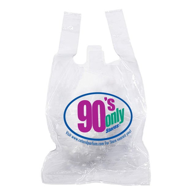 【Cat & Parfum】90's Only Store PVC Clear Bag