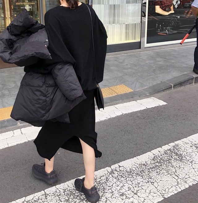 シンプルニットセットアップ Fanfan Closet ファンファンクローゼット