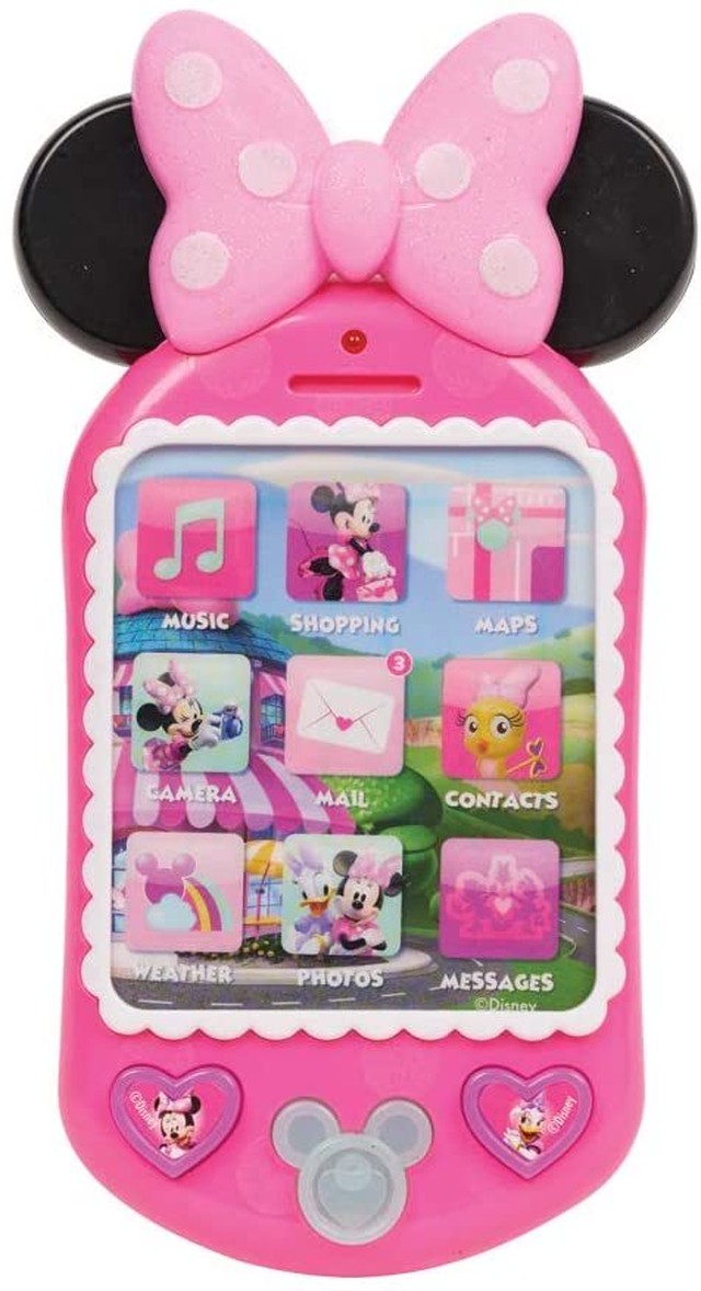 ミニーマウス スマホのおもちゃ スマートフォン 携帯 スマホ タブレット おもちゃ ミニーちゃん ディズニー Coco Anna