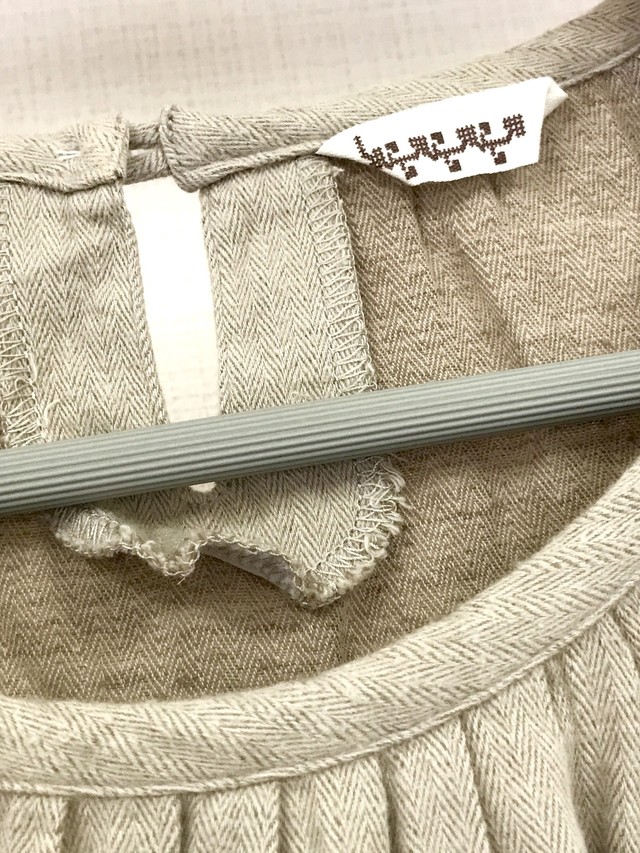 サマンサモスモス Sm2 綿麻ワンピース ふんわりガーリー ふるおもい