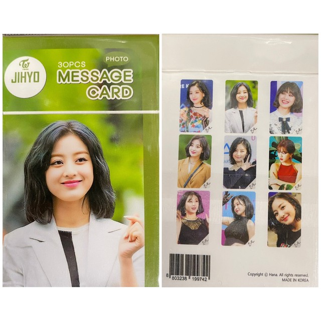 Twice メッセージカード 30pcs トレカ ワンダケイ韓流商店