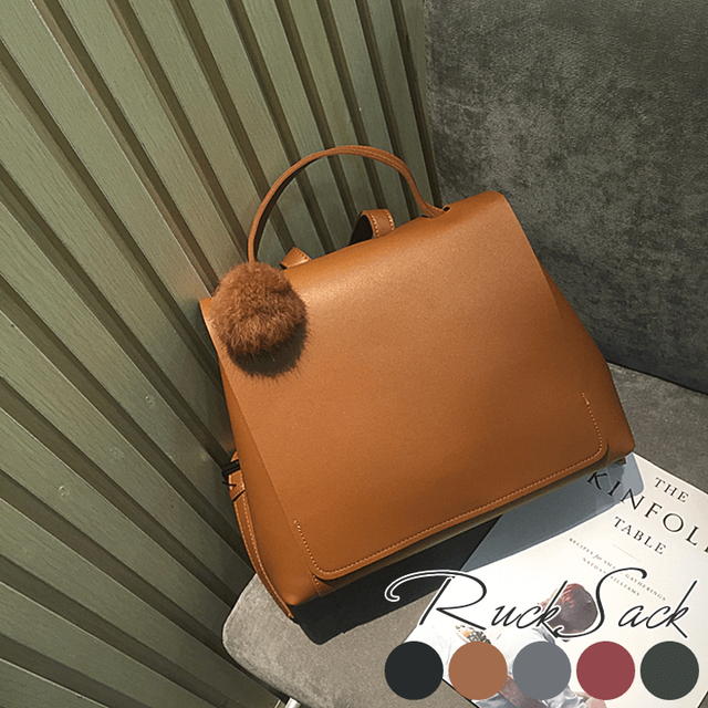リュック レディース 大人 シンプル リュックサック バックパック デイパック レザーバッグ おしゃれ Luciole