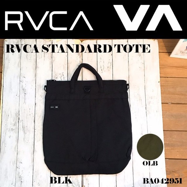 Ba ルーカ 新作 トートバッグ ショルダーバッグ メンズ タウンユース 旅行 通勤 プレゼント 通販 人気 ブランド 黒 緑系 大きめ Rvca Beachdays Okinawa