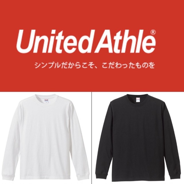 無地ロンt 重ね着にもオススメ United Athle Alpha Plus Nagoya 無地ロンt 重ね着にもオススメ United Athle Alpha Plus Nagoya