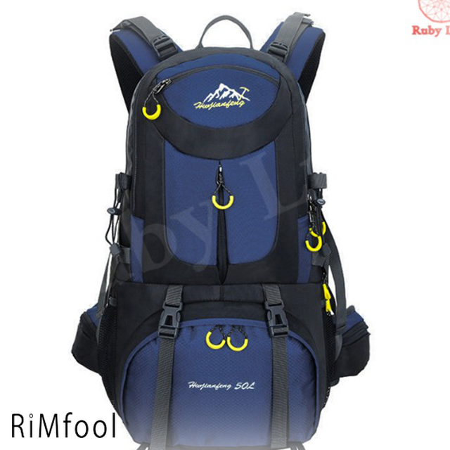 利用可 冬新作 バック 登山 リュック 大容量 旅行 リュックサック 登山用リュック 防災 40l 50l 60l遠足 軽量 Rimfool