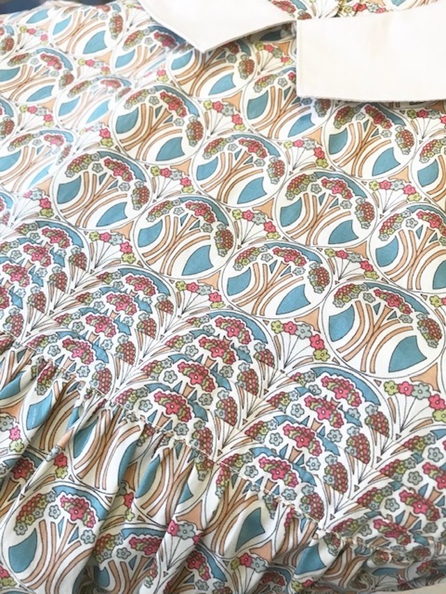 卒園式 入学式にも リバティ ワンピース 鎌倉子供服 ハリトイト