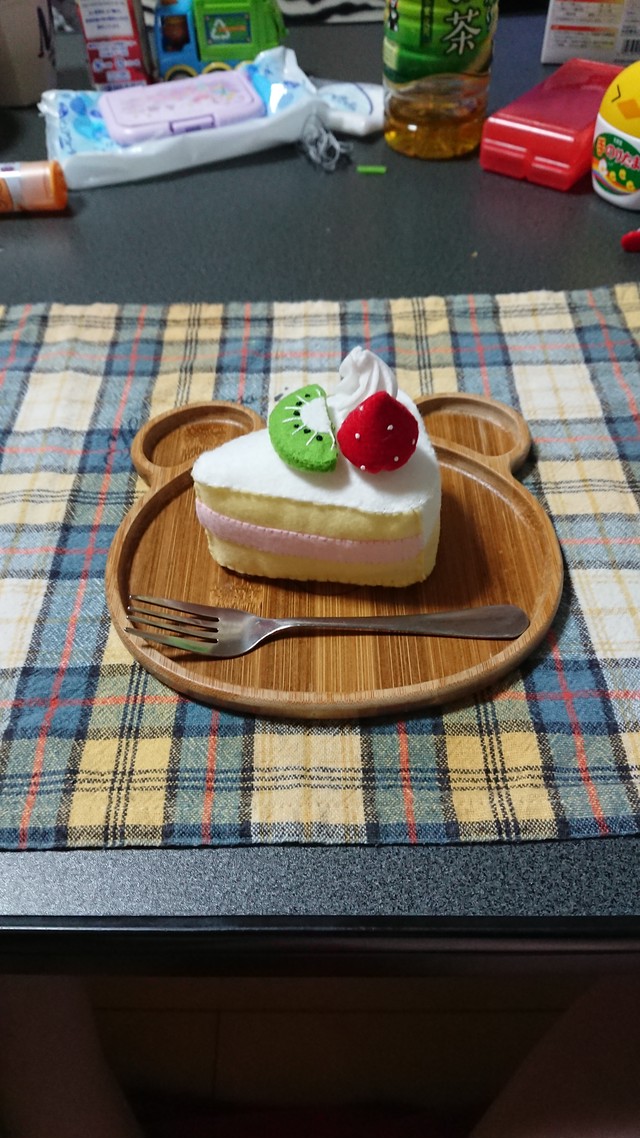 フェルトままごと ケーキ Handmade ４９０