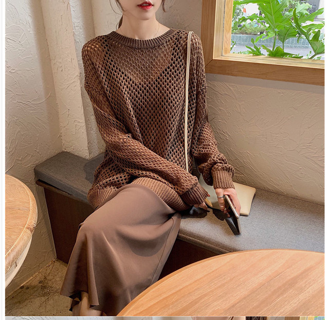 〈カフェシリーズ〉コーヒーと抹茶のざっくり編みセット【coffee & matcha high gage set】
