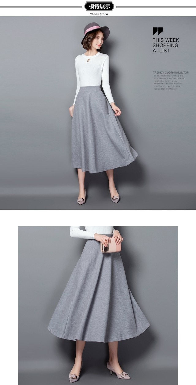 クラシカル スカート ミモレ丈 Simpttywear クラシカル スカート ミモレ丈 Simpttywear