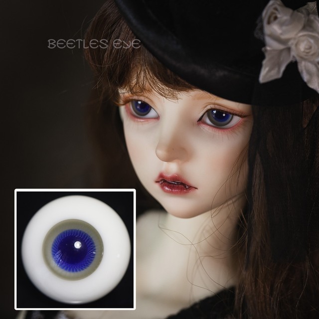 Bjdドール用 手作りグラスアイ Eye ブルー 青い Dolly Planet 14 16ｍｍサイズ人形用 Dg 09 Btgarden