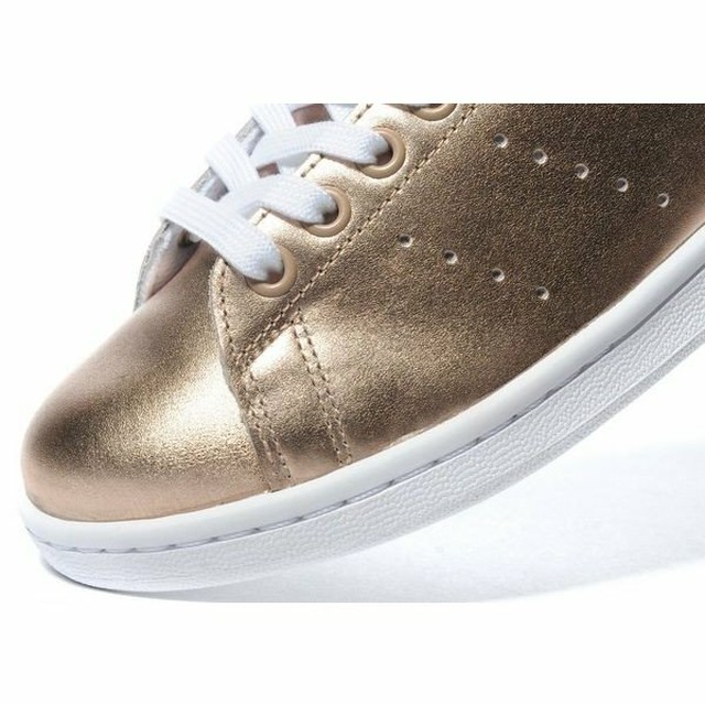 再入荷 スタンスミス アディダス スニーカー Adidas Originals Stan Smith Metallic ゴールド 海外限定 Adidas 06 World Ships