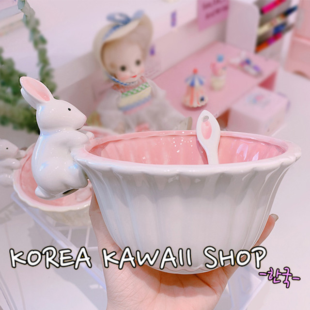 ゆめかわ ウサギの小鉢 Korea Kawaii Shop