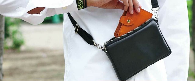 ミニサコッシュ メンズ 本革 サコッシュ レディース カバン 鞄 バック プレゼント ギフト ポーチ Worksleather