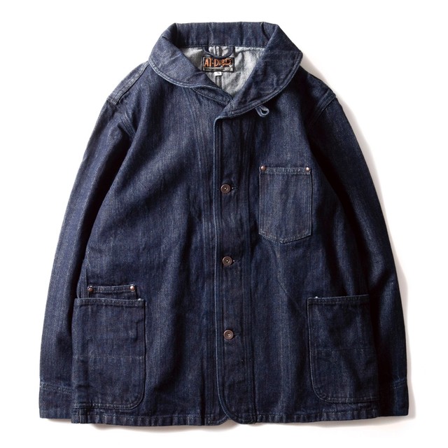 At Dirty アットダーティー Workers Jacket Denim Uz Uz Company