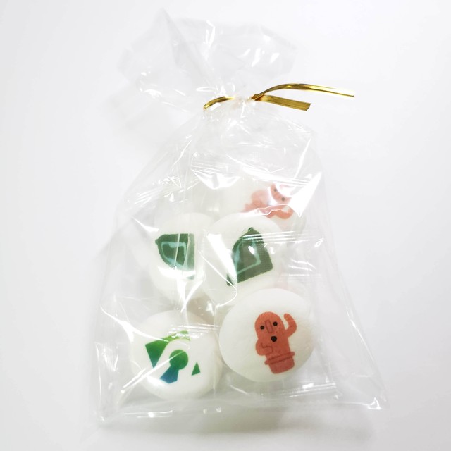 古墳プリントマシュマロ 株式会社相生 おかき グミ マシュマロ