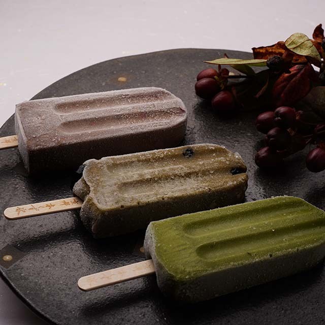 【数量限定】【京都・本くず氷】アイスキャンディー6本セット（抹茶・ほうじ茶・ふらんぼわーずぜんざい）