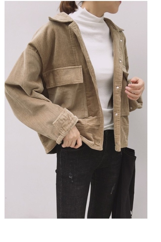 秋服 レディース コーデュロイ ジャケット レディース コーデ 薄手 冬服 秋冬 コールテン おしゃれ シャツ 冬 ライ 秋服 トップス 長袖 Basecamp49