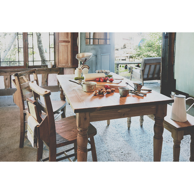 PINE Dining Set /4点セット カントリースタイル ダイニングセット