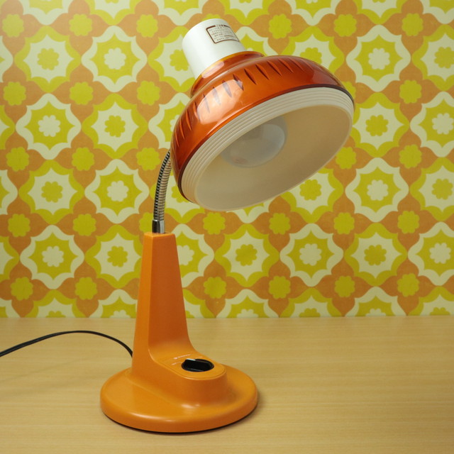 昭和レトロ Sanyo 三洋電機 オレンジ スタンドライト オレンジ Retro Mellow レトロメロウ レトロ雑貨 昭和レトロ アンティーク