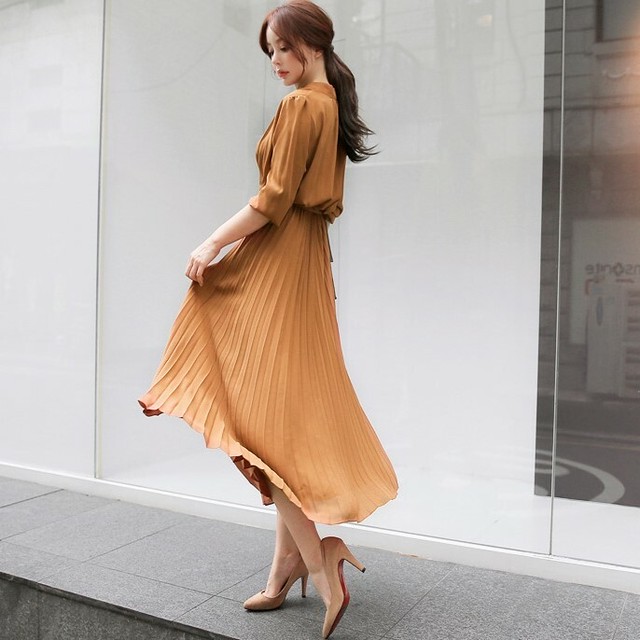 日本産 ワンピース レディース スカート シンプル 上品 お出かけ デート 大人 パーティー お呼ばれ デート 綺麗 清楚 細身 ブレストウエ おすすめ Airportandgo Com