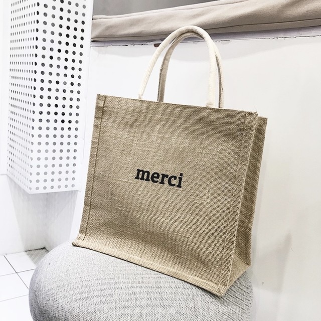 merciロゴビッグサイズエコバッグ