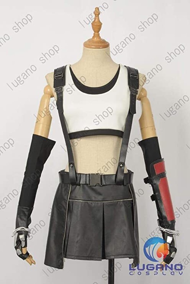 K4781 ファイナル ファンタジー Vii リメイク ティファ ロックハート Tifa 風 コスプレ衣装 Cosplay コスチューム ハロウィン イベント ルガーノショップ