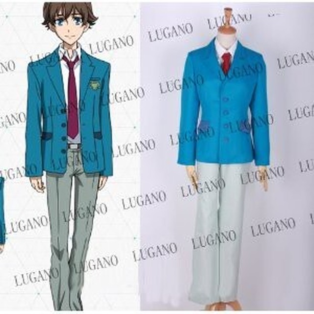 K1651 革命機ヴァルヴレイヴ Valvrave The Liberator 時縞 ハルト 風 コスプレ衣装 Cosplay コスチューム ハロウィン イベント ルガーノショップ