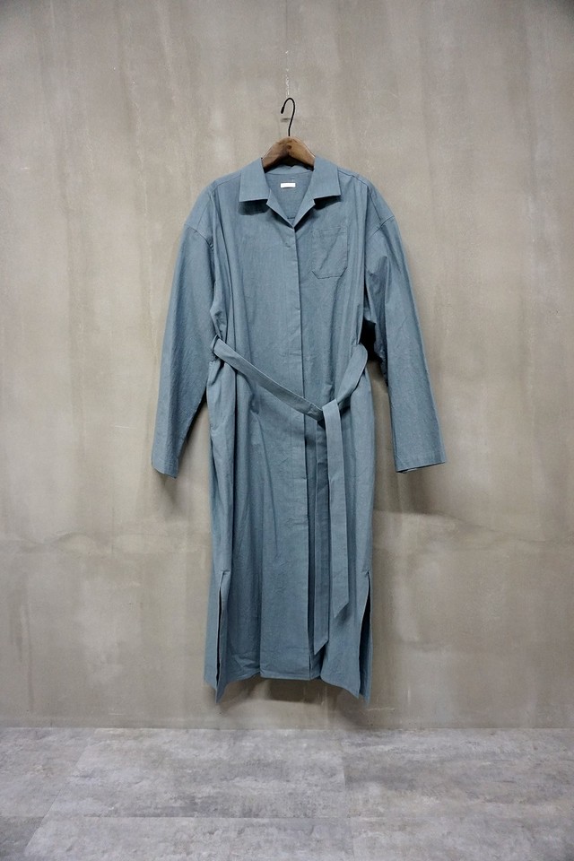Slub Cloth Shirt Coat