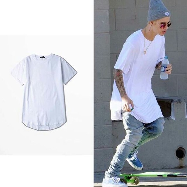 Haab 019upk2 白シャツ Mサイズ Justin Bieber 夏物 ロング丈 ホワイト Spureme Off White The One