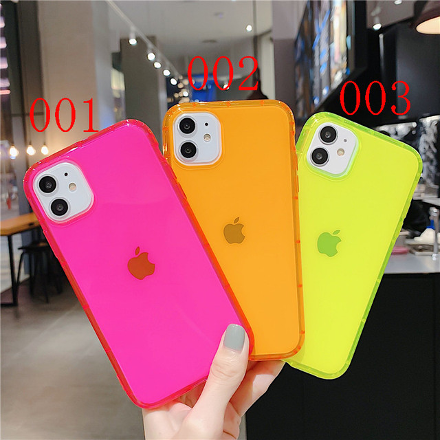 ネオンカラー Iphone11 Pro 11 Xs ケース クリア 3色 目立つ Jpcasecase 携帯ケース 通販