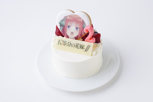 店頭お渡し分 五等分の花嫁 クリスマスアイシングクッキー付ケーキ 要予約 Heroscafe443