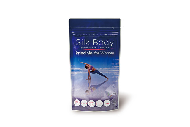 【定期便】【女性用サプリ:エイジングケア&HMB】Silk Body