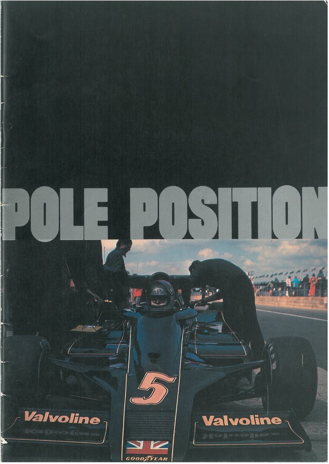 Pole Position ポール ポジション 映画パンフレット 弦曲堂