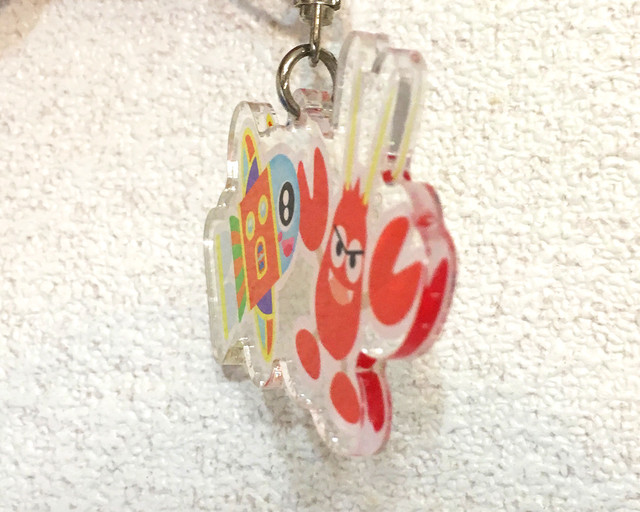 キャラクターキーホルダー ロケットマンボウ シュリンプマン 仲良し Rocketmanbow Online Store ロケットマンボウオンラインストア