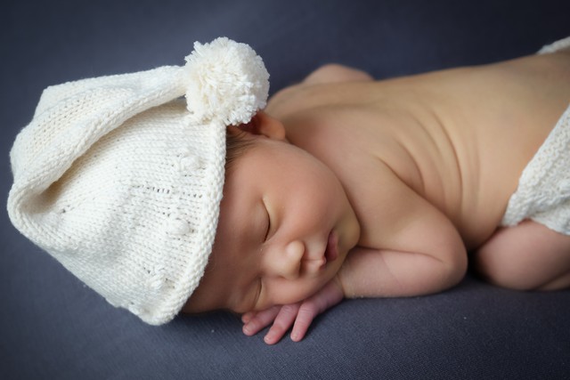 ポンポン三角帽子 パンツ Pear Pie Newbornphoto Props