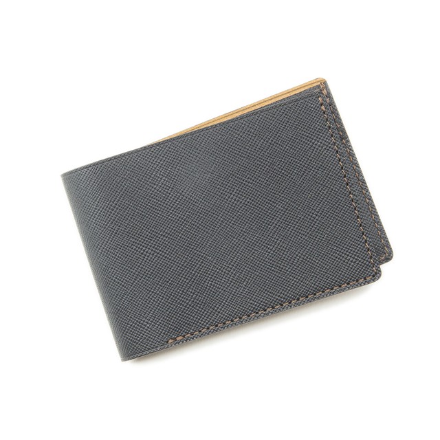二つ折りレシート財布-RECEIPT WALLETブラック